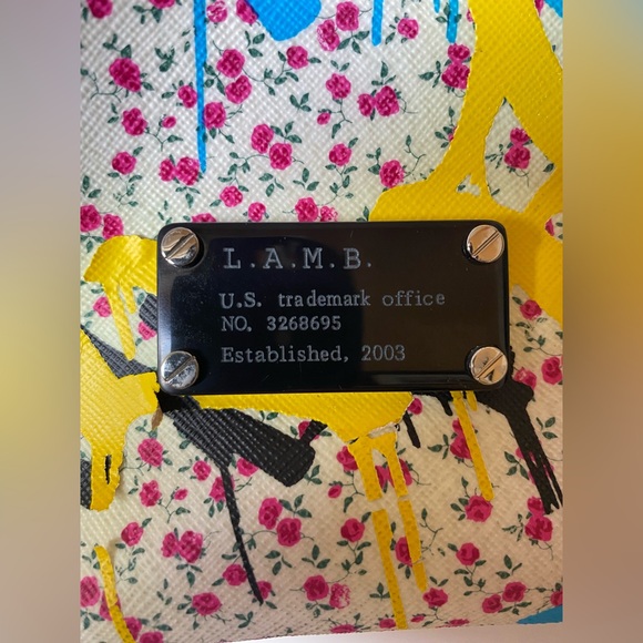 Mulit colored floral graffiti artistic Tote Bag for spring/summer - Picture 10 of 14